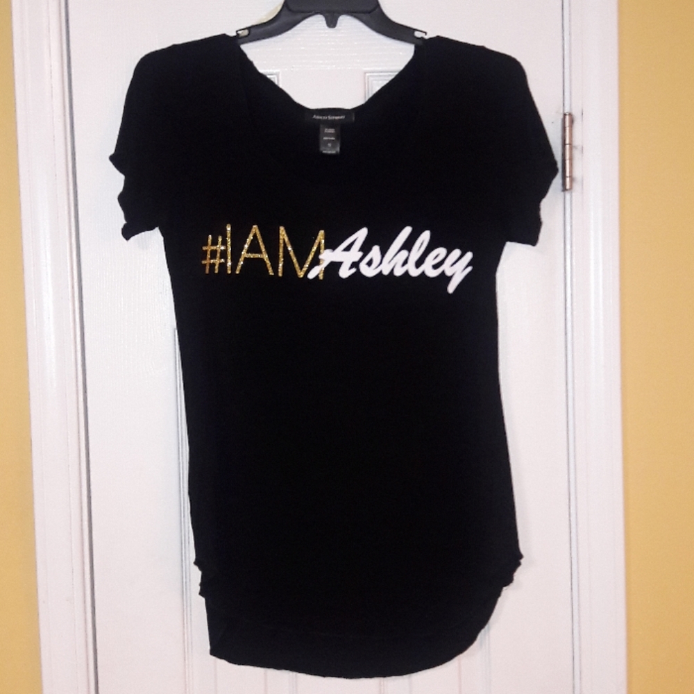 Ashley Stewart Glitter Tee